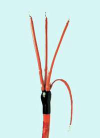 Концевые муфты для гибких экранированных кабелей EMKT с резиновой изоляцией на 6 кВ