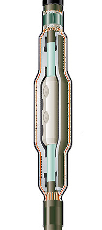 Эластомерные соединительные муфты CSJR для экранированных одножильных кабелей с пластмассовой изоляцией на напряжение 10 и 20 кВ